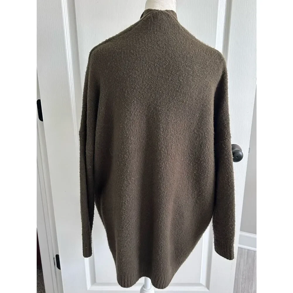 debut by Anthropologie Earth tone Open-Front Cardigan Sweater